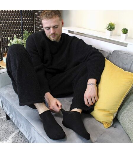 12 Pairs Mens Thermal Winter Invisible Low Cut Trainer Socks