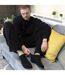12 Pairs Mens Thermal Winter Invisible Low Cut Trainer Socks-4