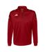 Sweat 1/4 de zip rouge homme kappa gassolo-1