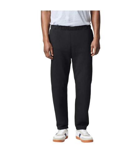 Unisex adult midweight jogging bottoms black Gildan