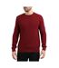 Bewley & Ritch Mens Reeler Knitted Sweatshirt (Burgundy)