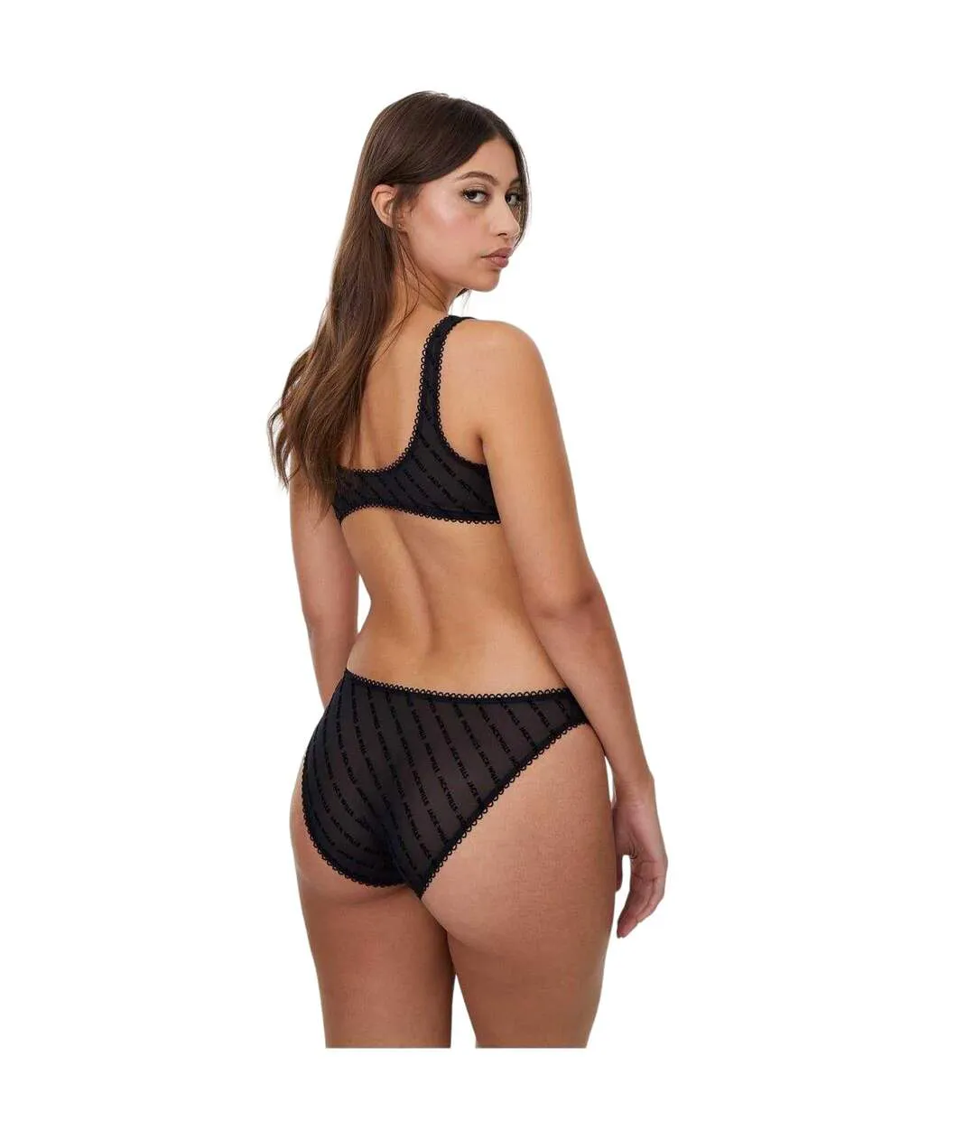 Womens/ladies Phoebe Briefs Black Jack Wills-3