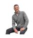 Cardigan Lincoln Homme Gris Chiné WoolOvers-1
