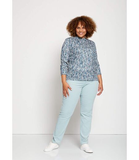 Sous-pull maille chinée extensible