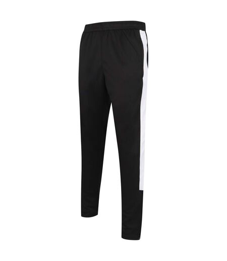 Pantalon de survêtement adulte noir / blanc Finden & Hales