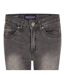 Womens/ladies Sos Ripped Skinny Jeans Grey Criminal Damage-3