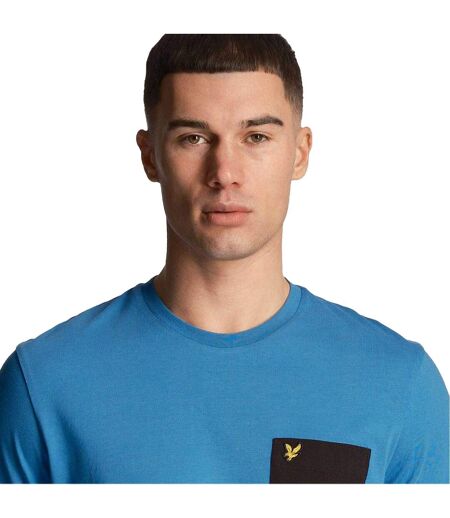 T-shirt Homme Noir Bleu Lyle & Scott