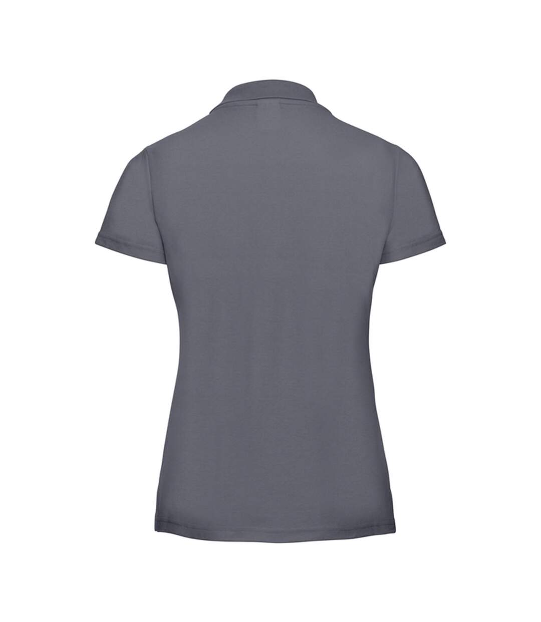 Polo Classic Femme Gris Foncé Uni Russell-2