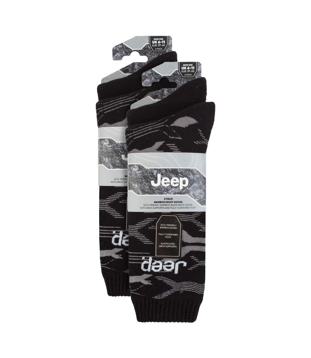 Mens Bamboo Boot Socks | Thick Heavy Duty Socks | Socks Ideal for Hiking-2