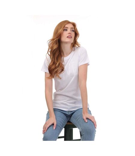 T-shirt femme blanc Armani
