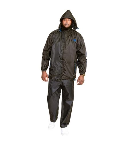 Mens d555 elba packaway kingsize over trousers black Duke