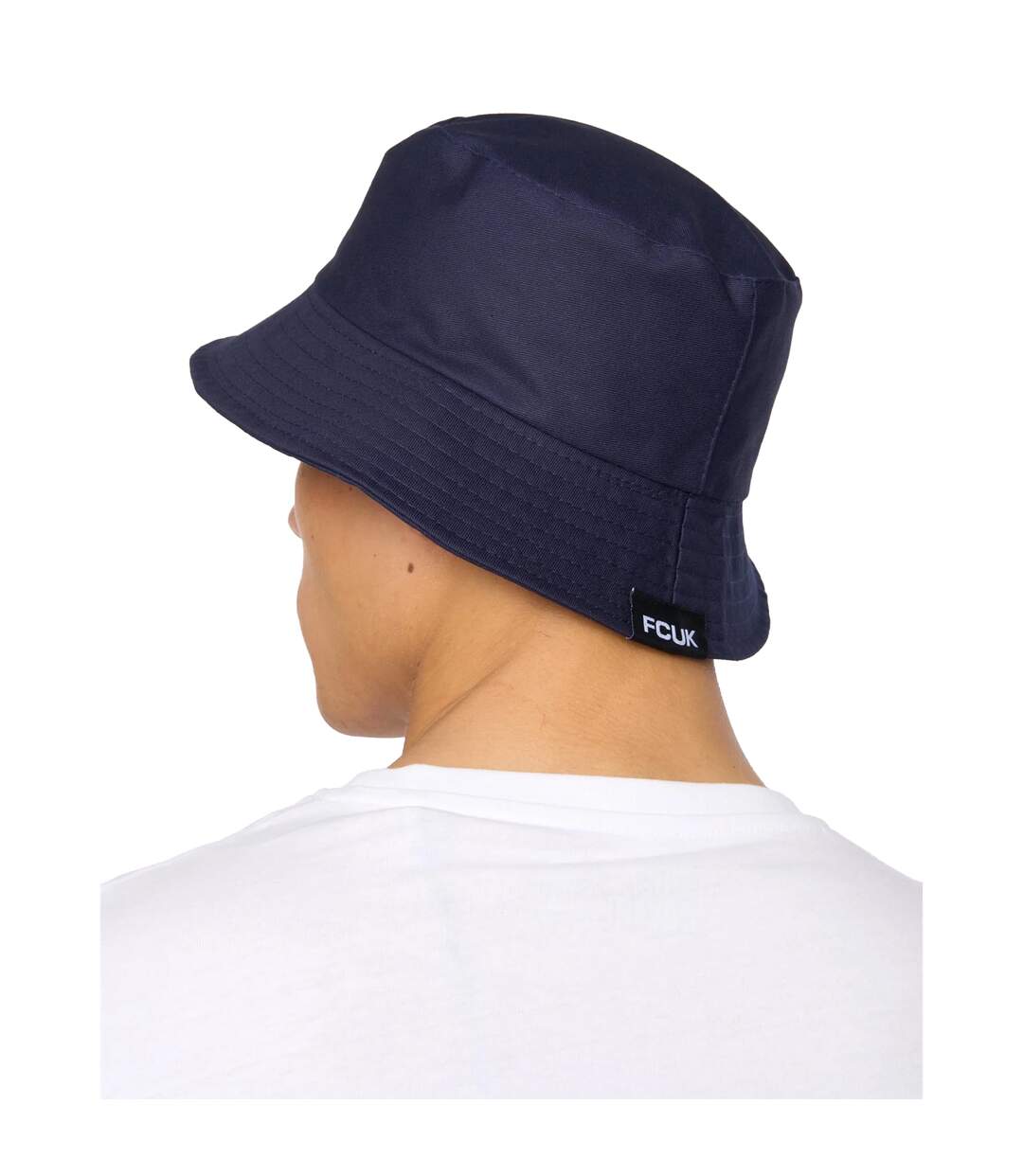 Mens bucket hat marine FCUK