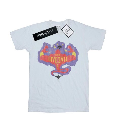 Disney - T-shirt THE DESCENDANTS GENIE LONG LIVE - Femme (Blanc) - UTBI20002