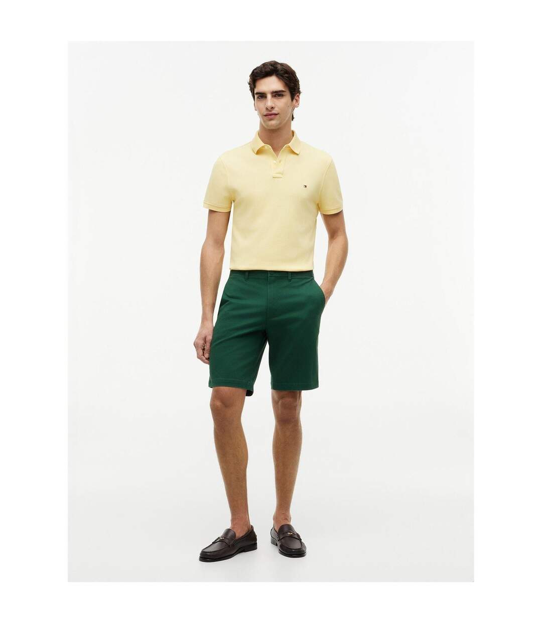 Polo Motif/style Logo Brodé Homme Citronnelle Tommy Hilfiger-3