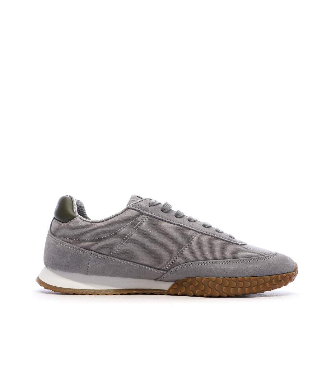 Baskets grises/kaki homme le coq sportif veloce-2
