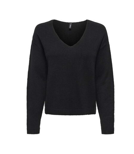 Pull noir femme only veoni