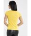 Tee-shirt Mady Jaune-3