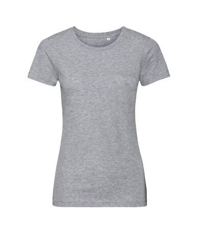 T-shirt femme gris clair oxford Russell Russell