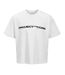 T-shirt Project Core Homme Blanc Vif Jack And Jones-1