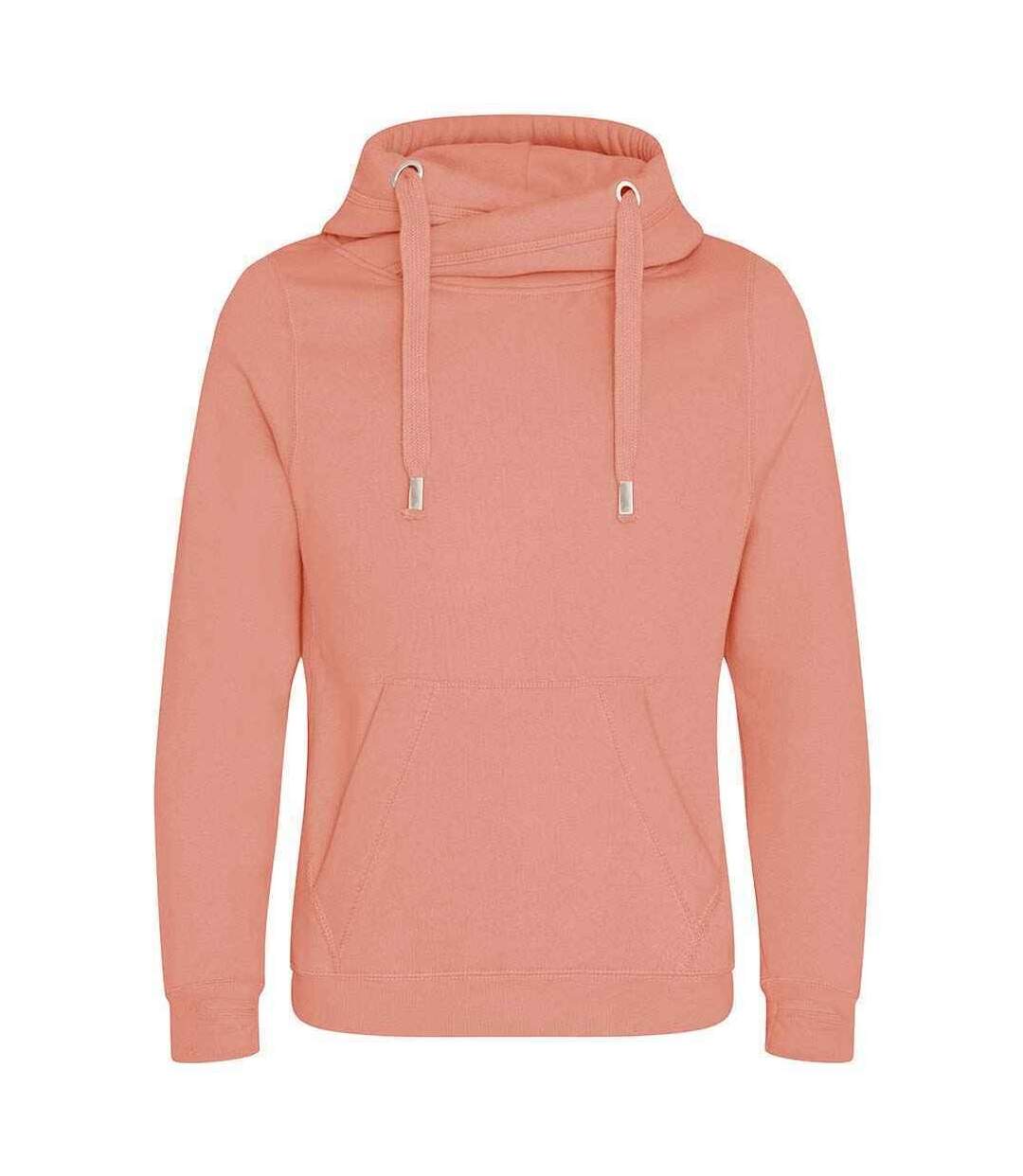 Sweat à capuche homme vieux rose Awdis-1