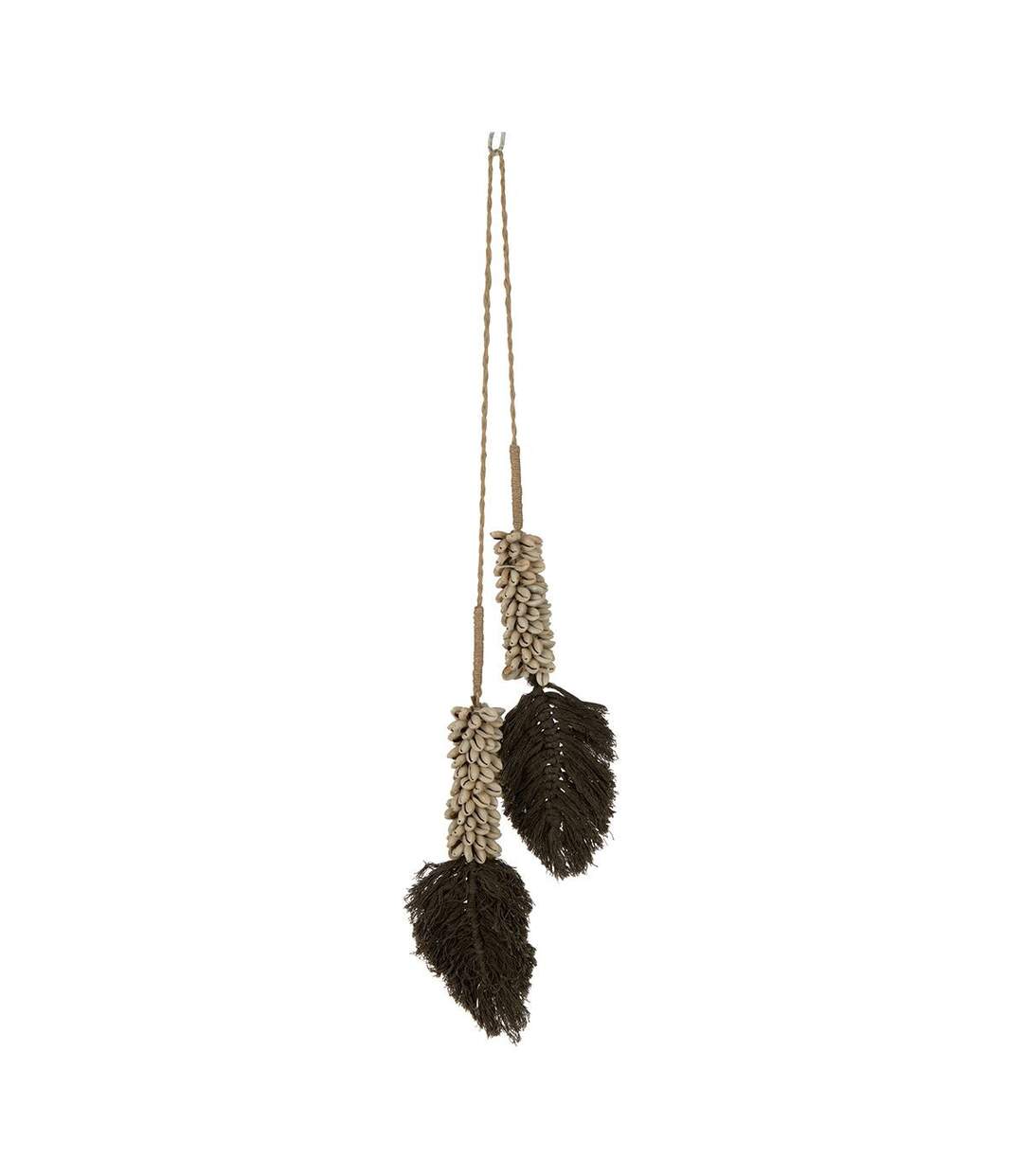 Décoration Coquillages à Suspendre Cauris 66cm Marron-1