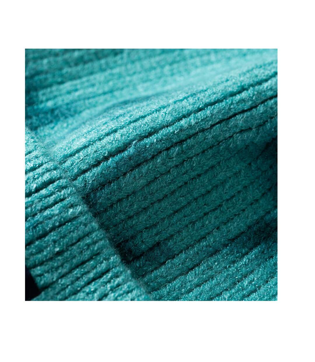 Bonnet À Revers Côtelé Motif/style Tie-dye Connora Fisherman Adulte Turquoise Vif Vert Sarcelle Regatta-4