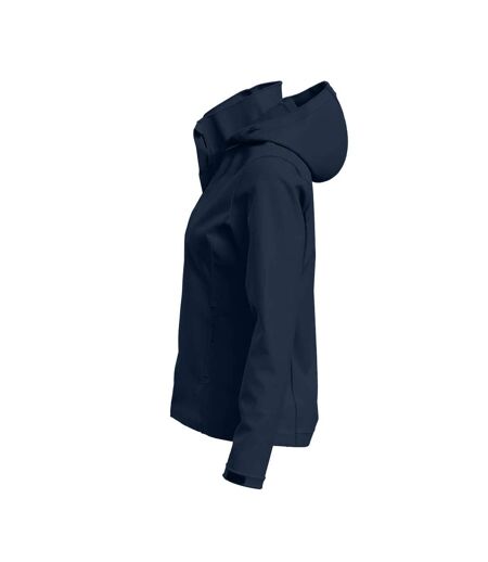 Womens/ladies Lux Soft Shell Jacket Midnight Blue Stedman