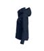 Womens/ladies Lux Soft Shell Jacket Midnight Blue Stedman-3