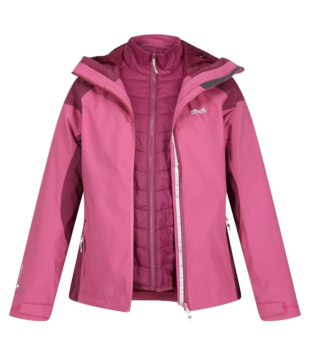 Veste imperméable wentwood femme violet / amarante Regatta-1