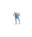 Mens Made With Nature Cotton Casual Shorts Blue White Adidas-1