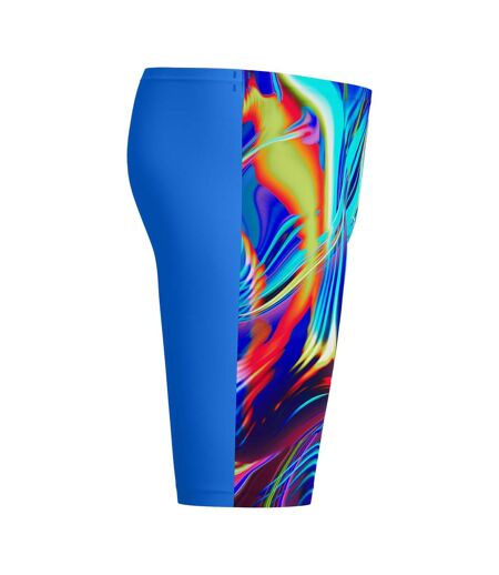 Mens Fastskin Lzr Pure Valor 2.0 Abstract Jammer Shorts Multicoloured Speedo