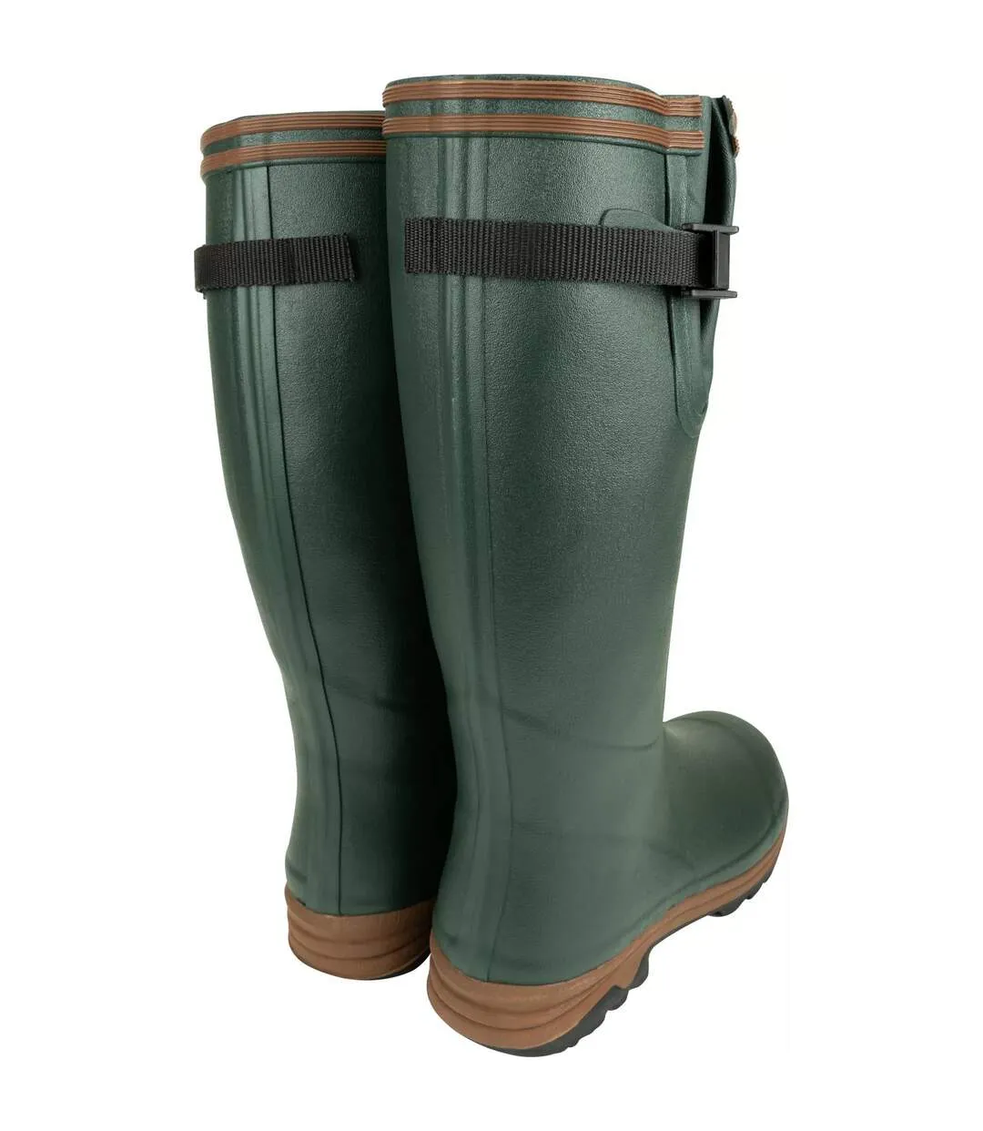 Mens Shires Wellington Boots Green Jack Pyke-2