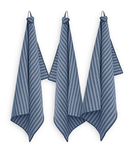 Lot de 3 torchons de cuisine coton LILI
