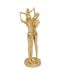 Statuette Déco Famille en Résine Hapi' 28cm Doré-1