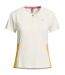 Haut Trail Run Femme Blanc Jaune Under Armour-2