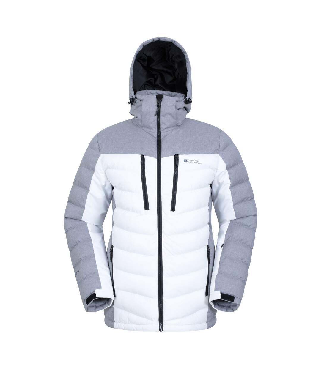 Blouson de ski vulcan homme blanc Mountain Warehouse-1