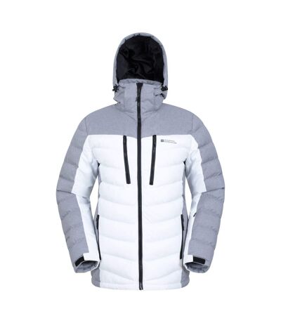 Blouson de ski vulcan homme blanc Mountain Warehouse