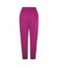 Womens/ladies Heavyweight Jogging Bottoms Festival Fuchsia Pieces-3