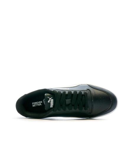 Baskets blanche/noir homme puma shuffle