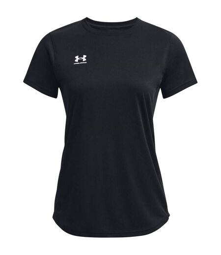 T-shirt Entraînement Challenger Femme Noir Blanc Under Armour