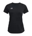 T-shirt Entraînement Challenger Femme Noir Blanc Under Armour-1