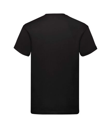 Fruit of the Loom Mens Original T-Shirt (Black)
