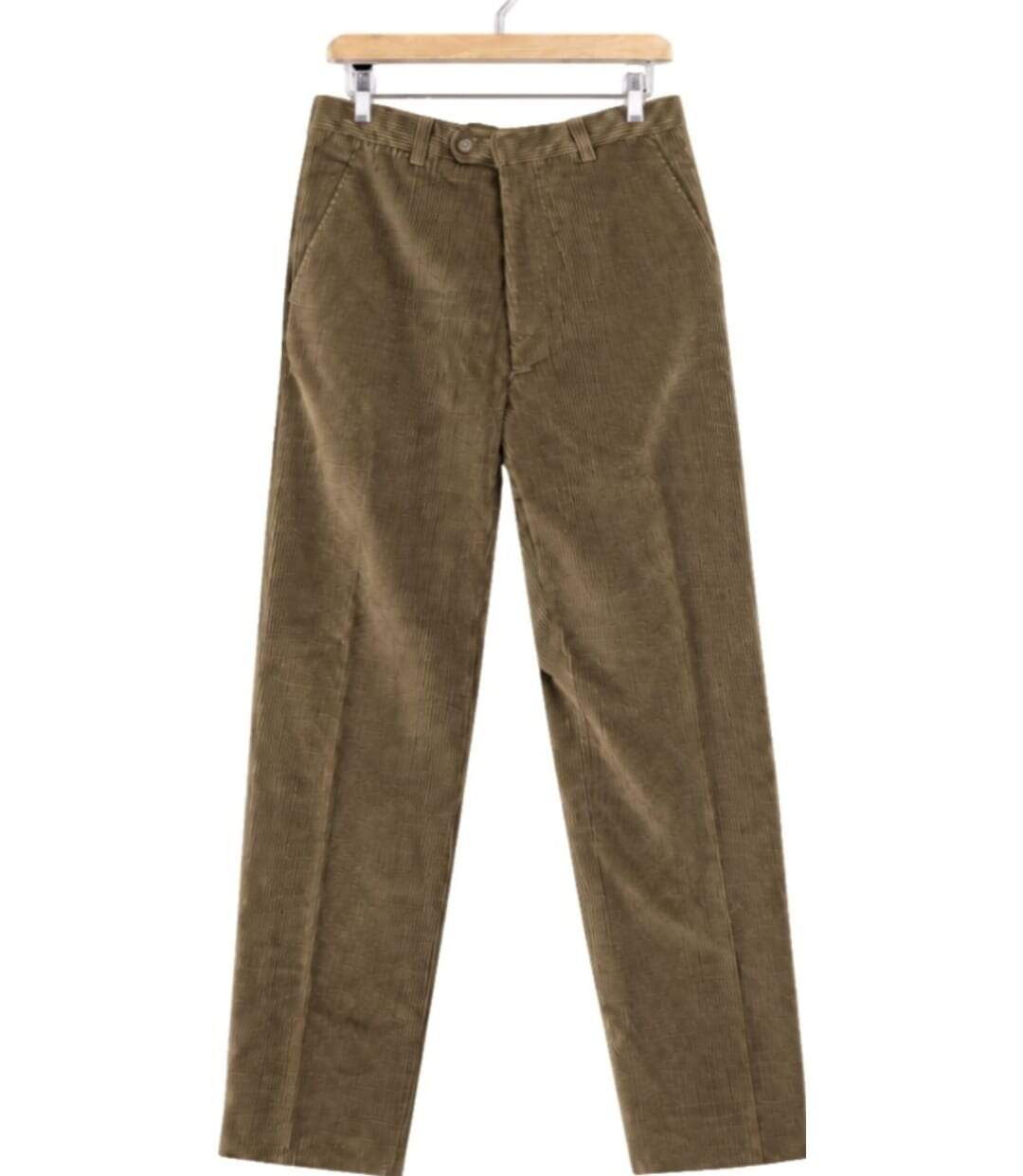 MAYFLOWER D373 — Pantalon velours extensible chamois : confort stretch et taille haute-2