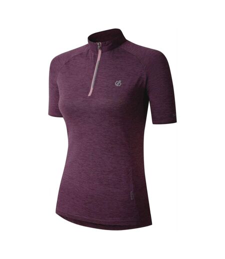 Maillot Pedal Femme Prune Sombre Dare 2B