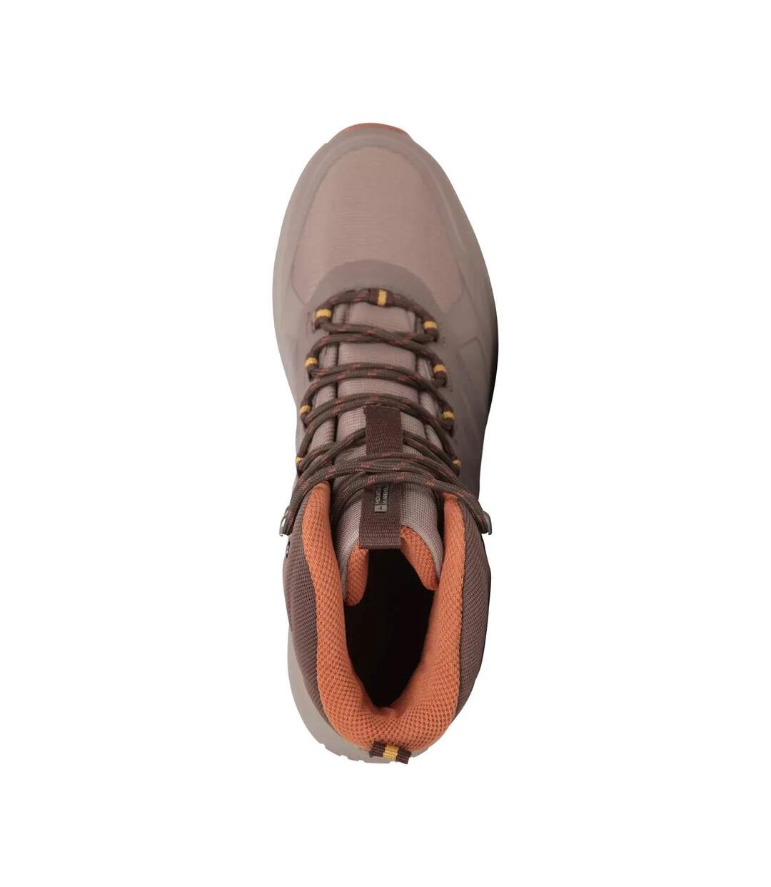 Mens Ridge Waterproof Walking Boots Brown Mountain Warehouse-4