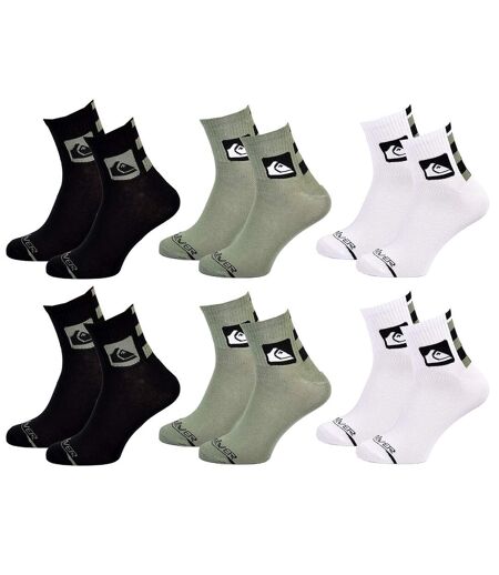 Chaussettes QUIKSILVER QUARTER 6 Pcs 7662
