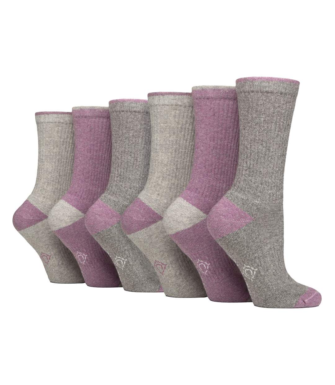 Country Pursuit - 6 Paires de Chaussettes Femme Imperméables Rembourrées Douces-1