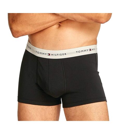 X3 boxers noir/gris/marine/bleu  homme tommy hilfiger trunk - m