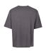 Mens Best Fade Cartoon Logo Loose Fit T-shirt Charcoal Grey DSquared2-2