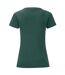 T-shirt Iconic Femme Vert Forêt Fruit Of The Loom-2